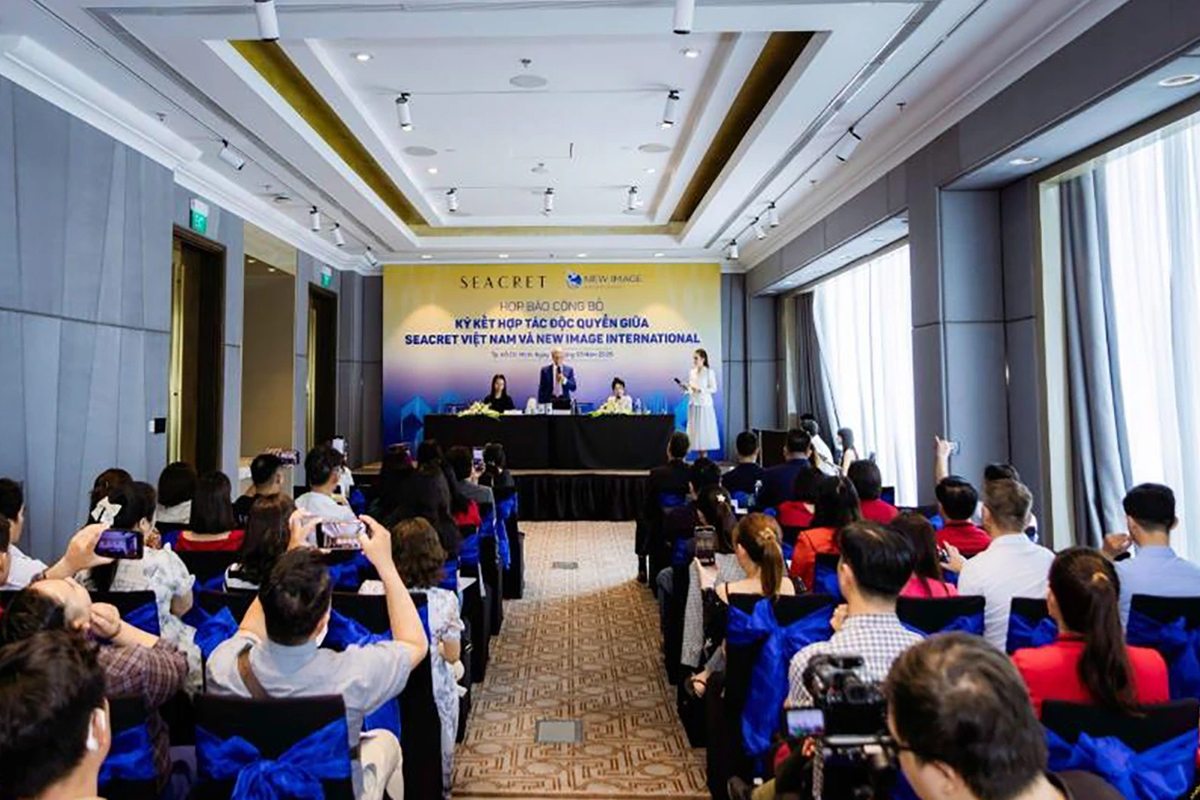 Lễ ký kết hợp tác độc quyền giữa New Image và Seacret