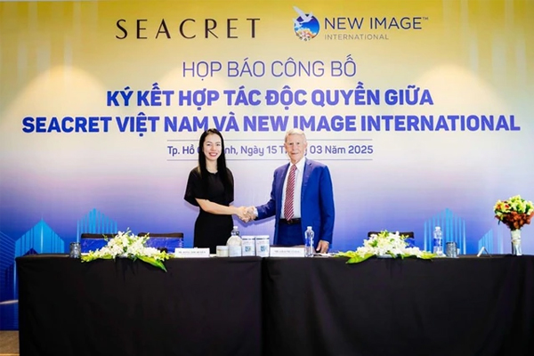 New Image và Seacret ký kết hợp tác độc quyền phân phối alpha lipid