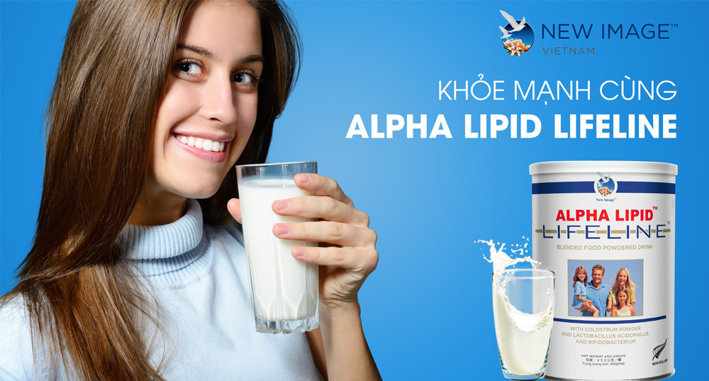 Sữa non Alpha Lipid Lifeline tăng cường miễn dịch cơ thể